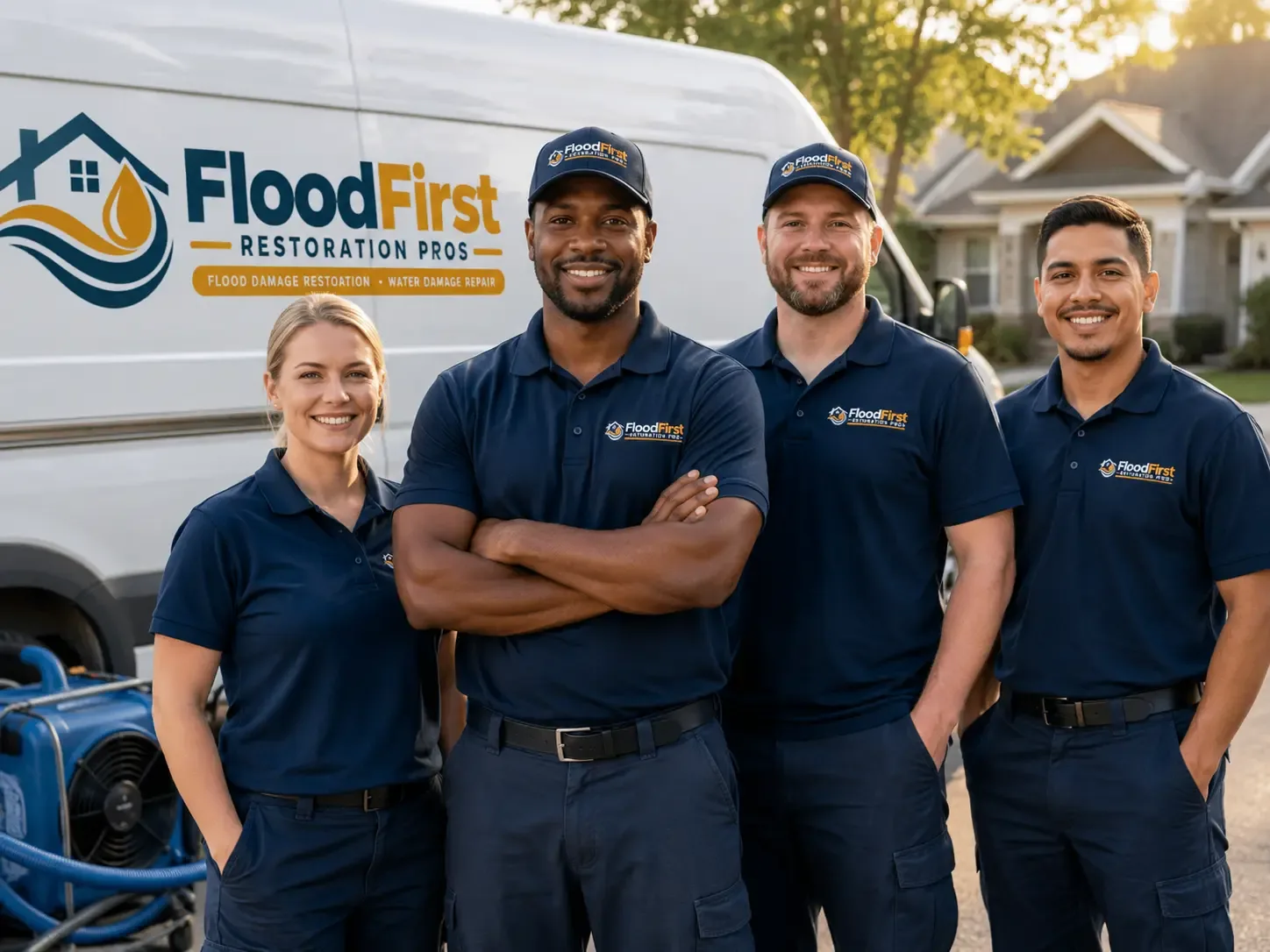 Flood Damage Restoration company in Lupton, MI