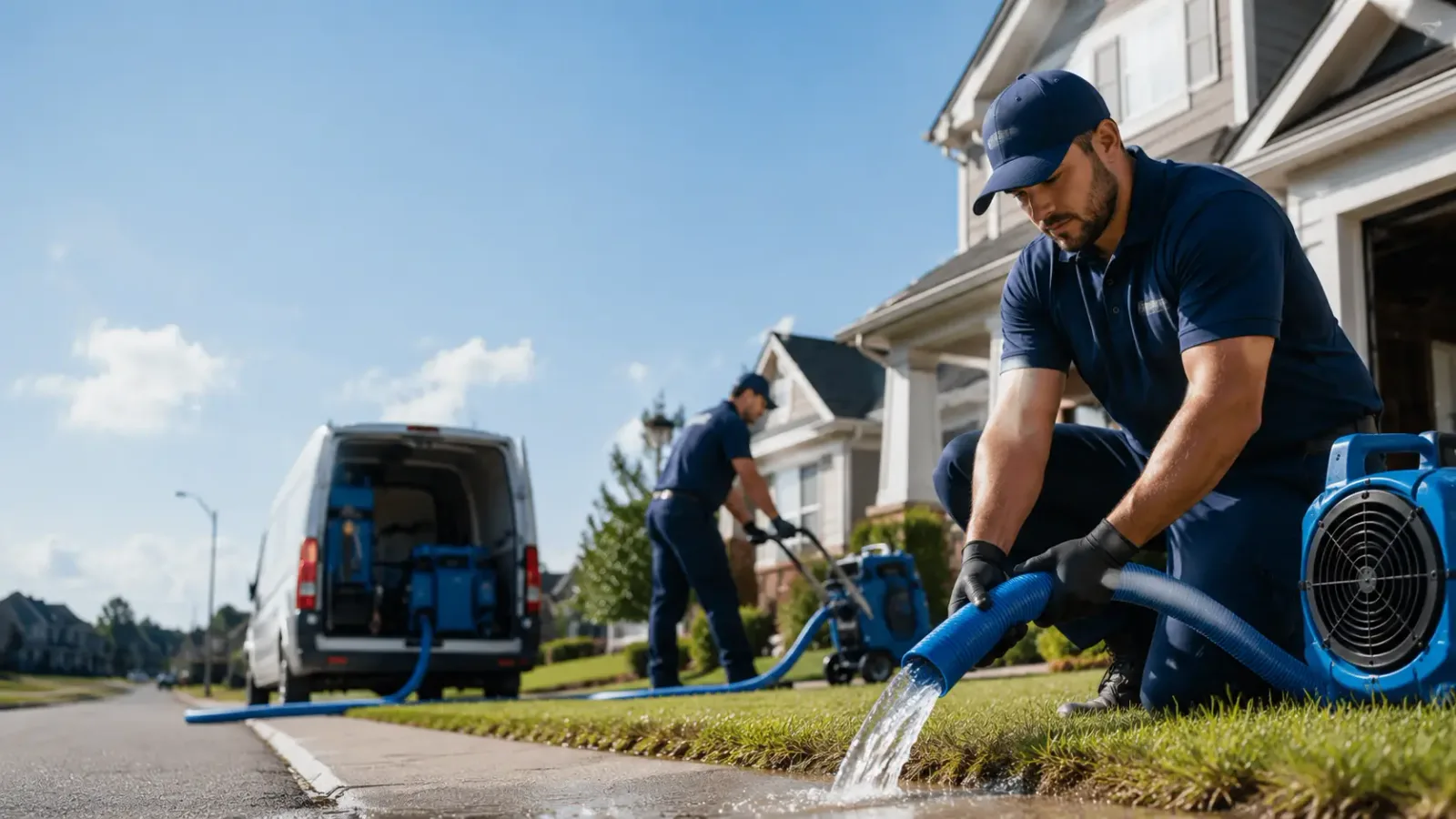 Flood Damage Restoration in Lupton, MI